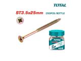  Bộ 250 vít bắt gỗ ST3.5x25mm TOTAL WJBS3502511 
