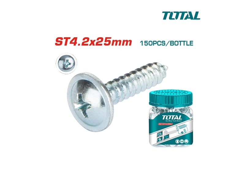  Bộ 150 vít tự khóa ST4.2x25mm TOTAL WJPS4202521 