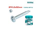  Bộ 120 vít tự khoan ST4.2x32mm TOTAL WJSS4203211 