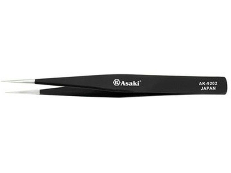  Nhíp Gắp Linh Kiện Tĩnh Điện Mũi Nhọn Asaki AK-9202 