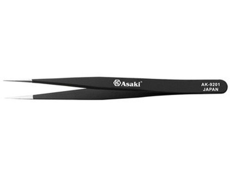  Nhíp Gắp Linh Kiện Tĩnh Điện Mũi Nhọn Asaki AK-9201 