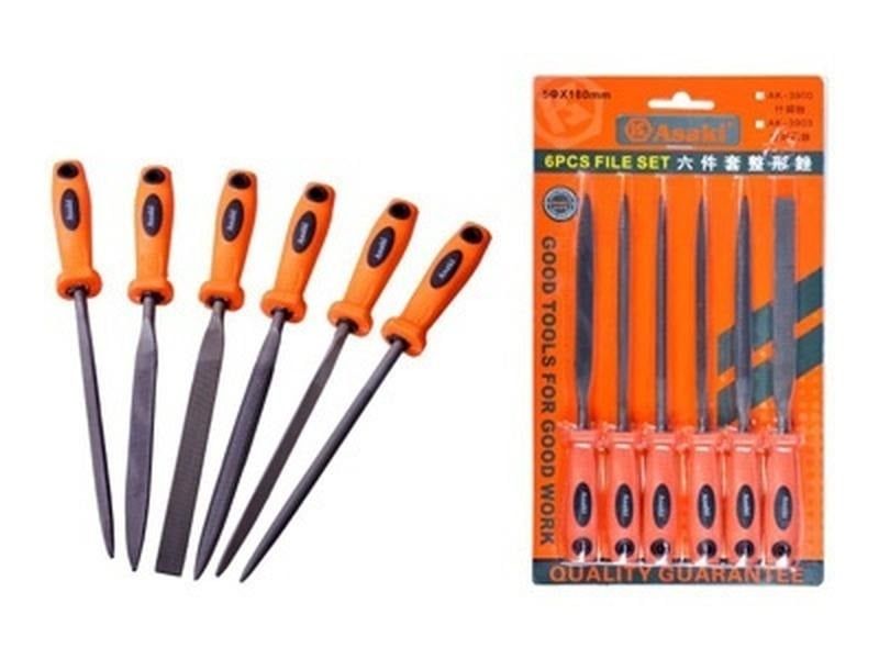  Bộ Giũa Mini 6 Chi Tiết Asaki AK-3900 