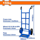  Xe Đẩy Tay 150kg WADFOW WWB2121 