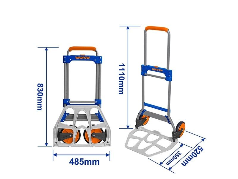  Xe đẩy hàng 2 bánh gấp gọn 100kg Wadfow WWB9A10 