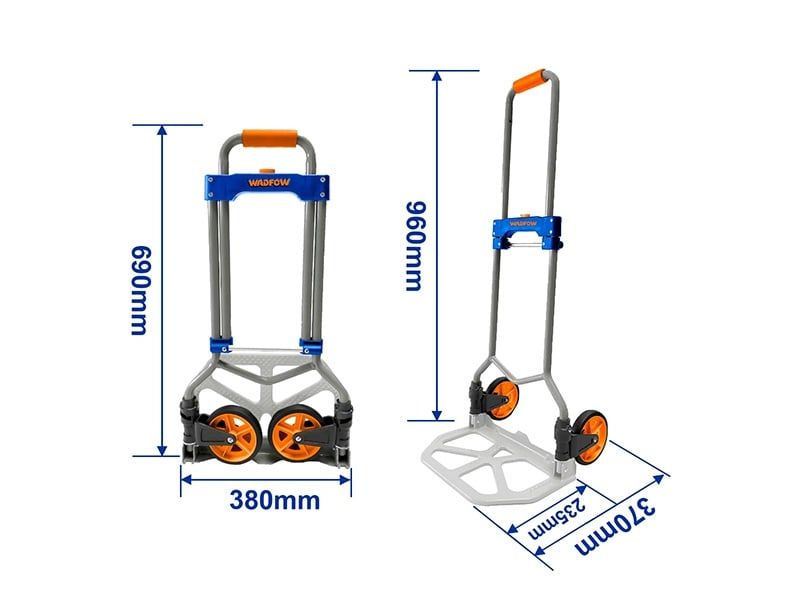  Xe đẩy hàng 2 bánh gấp gọn 60kg Wadfow WWB9A06 
