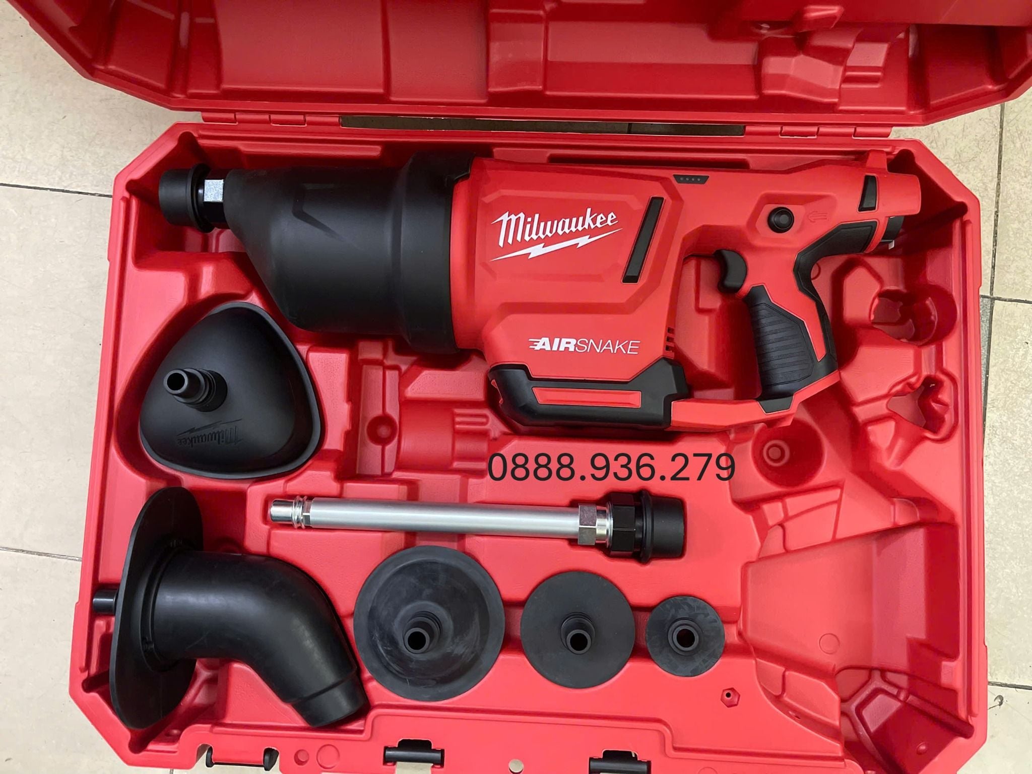  Máy Thông Tắc Hơi Milwaukee M12 DCAG-0C ( Chưa Pin & Sạc ) 