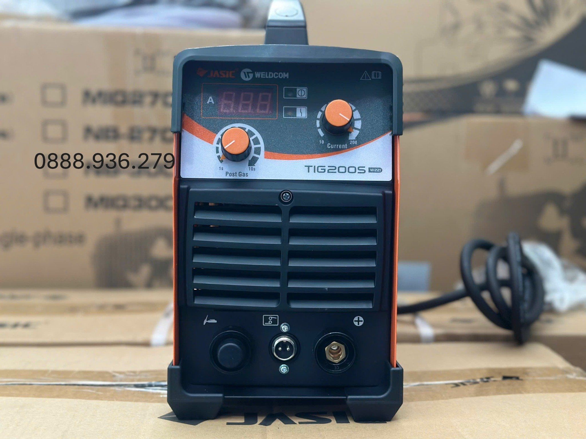 Máy hàn điện tử Jasic tig 200S (W221) 