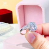  Nhẫn Nam Karaff Mosanite 3 Carat Nước D – Trang Sức Bạc 925 Mạ Rodium 