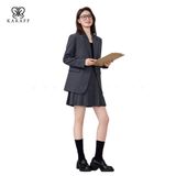  Bộ Vest Nữ Công Sở Kèm Váy Xếp Ly Karaff 