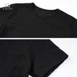  Đầm Nữ Karaff Ngắn Tay Cổ Tròn 