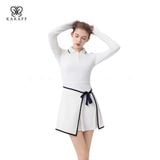  Váy Thể Thao Nữ Tennis Cổ Bẻ  – Thiết Kế Ôm Dáng, Thanh Lịch Và Năng Động 