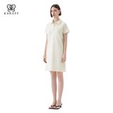  Váy Nữ Liền Cổ Polo Phong Cách Pháp Karaff 