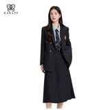  Áo Khoác Vest Đen Nữ Karaff 