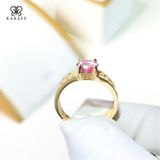  Nhẫn Nam Moissanite 1 Carat nước D - Trang Sức Bạc 925 Mạ Rhodium 