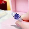 Nhẫn Nam Moissanite 5 Carat nước D - Trang Sức Bạc 925 Mạ Rhodium