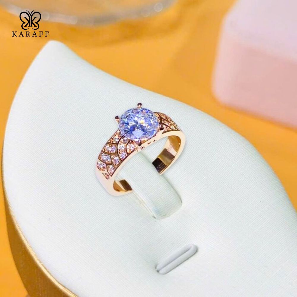  Nhẫn Nam Moissanite 1.5 Carat Nước D - Trang Sức Bạc 925 Mạ Rhodium 