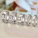  Nhẫn Nam Moissanite 1 Carat nước D - Trang Sức Bạc 925 Mạ Rhodium 