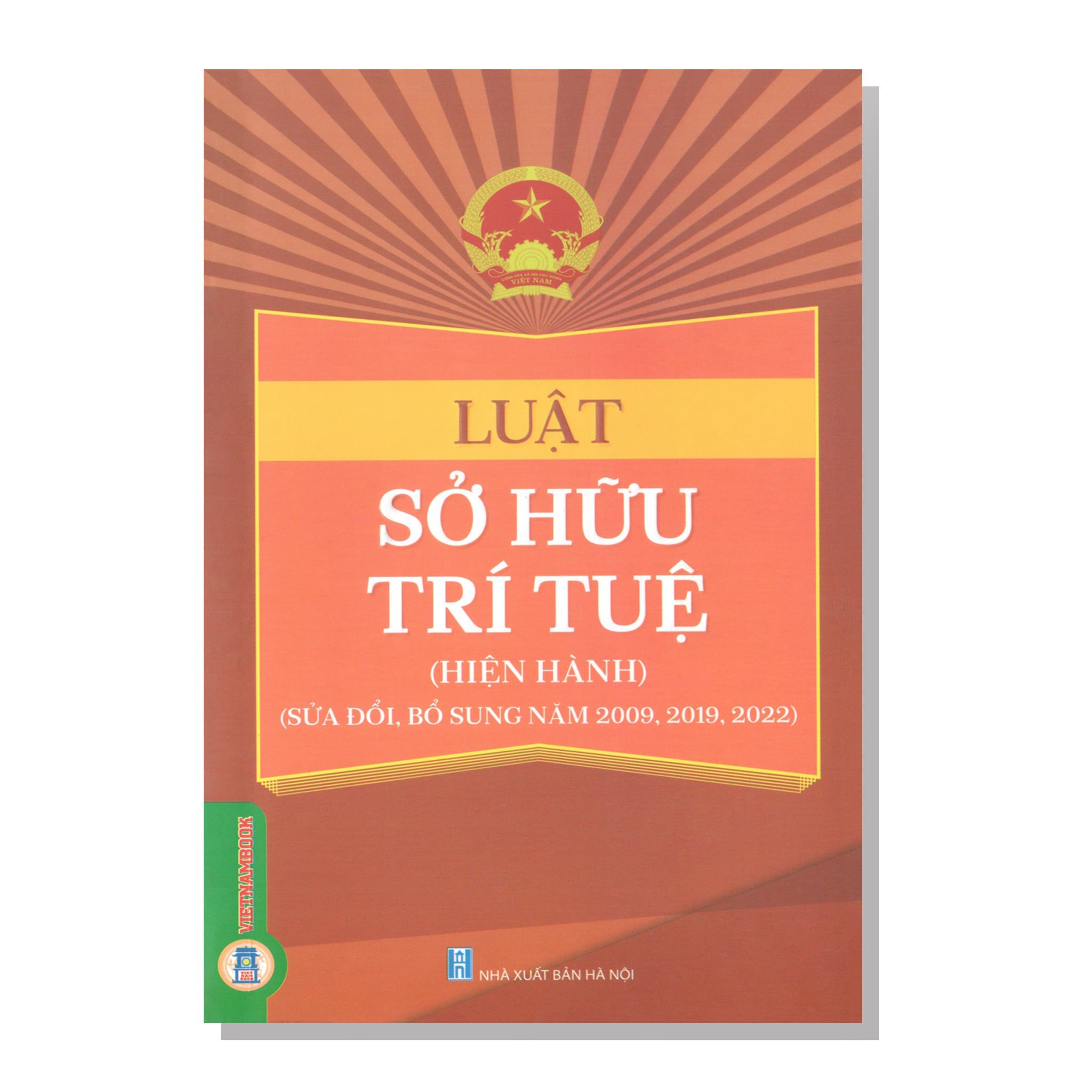 LUẬT SỞ HỮU TRÍ TUỆ (Hiện hành) (Sửa đổi, bổ sung năm 2009, 2019, 2022)