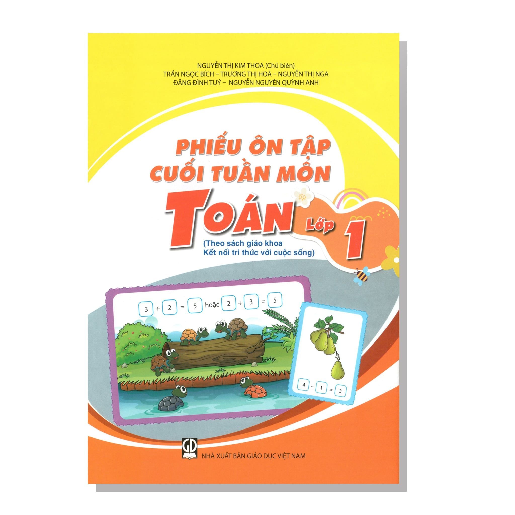 Phiếu ôn tập cuối tuần môn TOÁN lớp 1 (Theo sách giáo khoa Kế nối tri thức với cuộc sống)