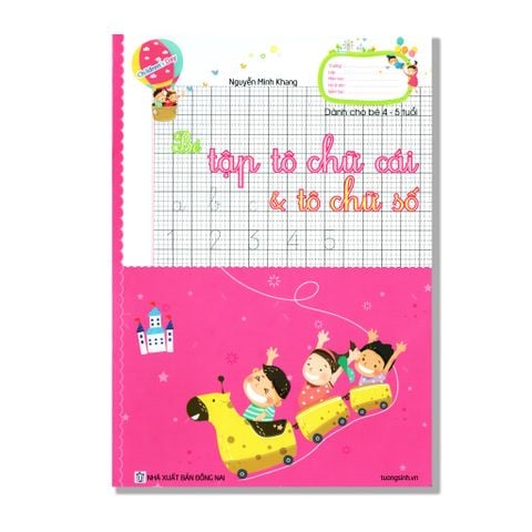 Bé Tập Tô Chữ Cái và Tô Chữ Số