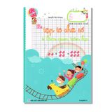 Bé Tập Tô Chữ Số và Làm Quen Toán Học