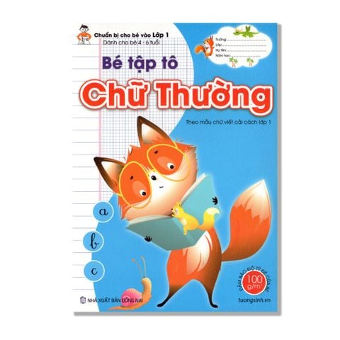 Bé Tập Tô Chữ Thường