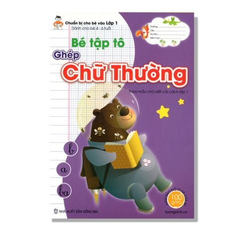 Bé Tập Tô Ghép Chữ Thường