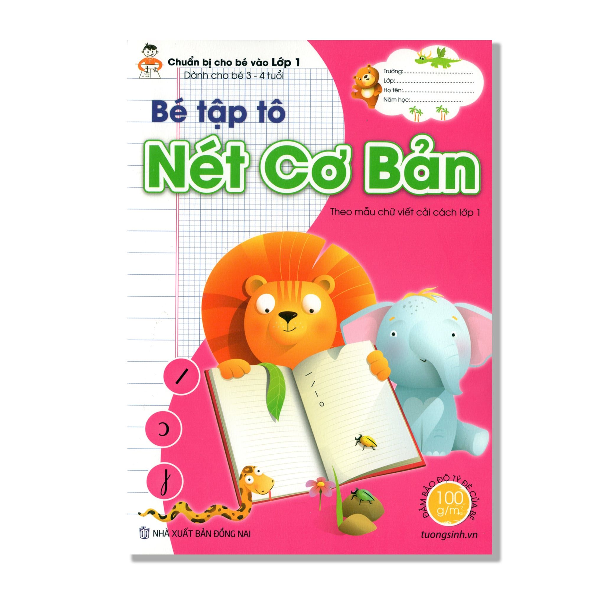 Bé Tập Tô Nét Cơ Bản