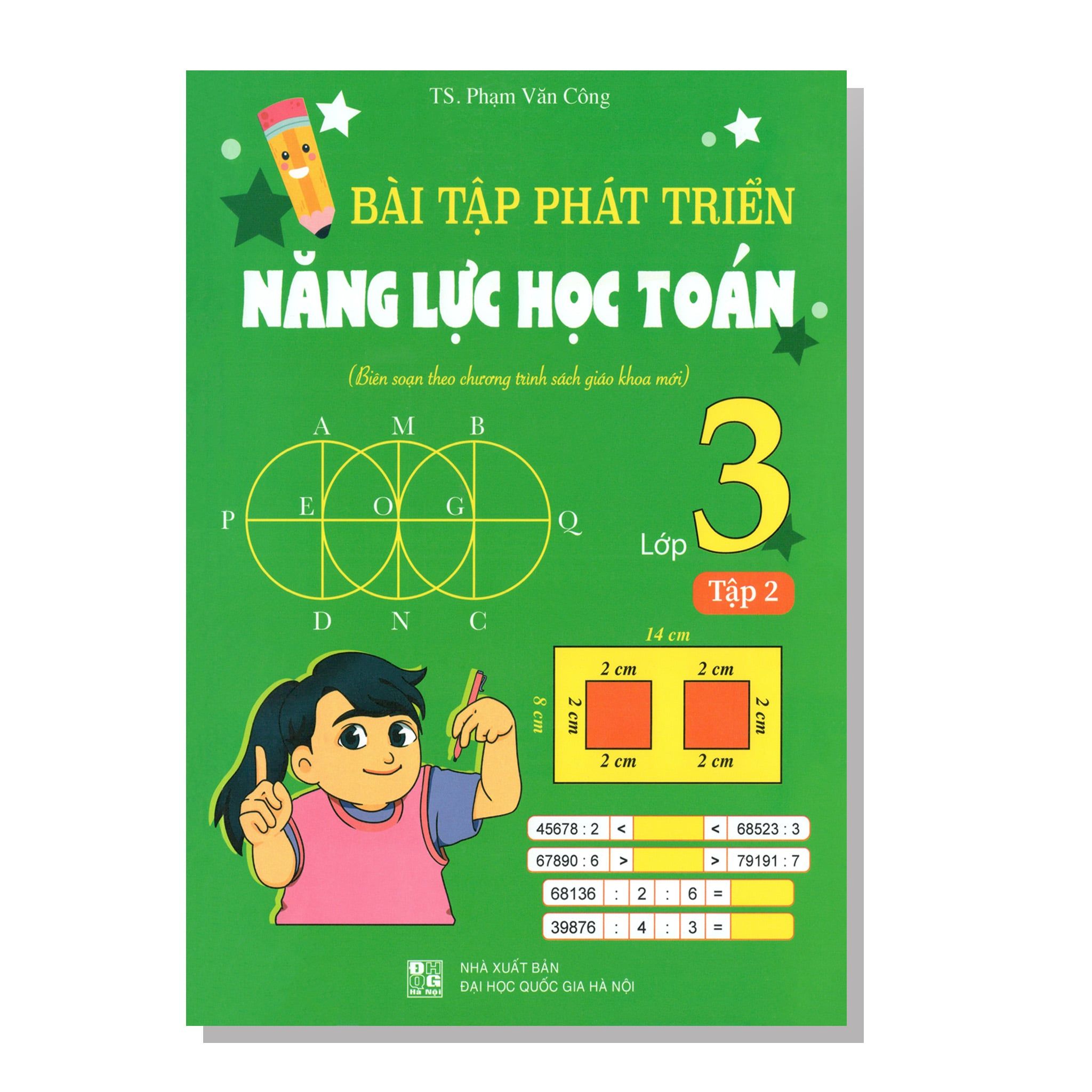 Bài tập phát triển năng lực học TOÁN (Biên soạn theo chương trình sách giáo khoa mới) lớp 3 tập 2