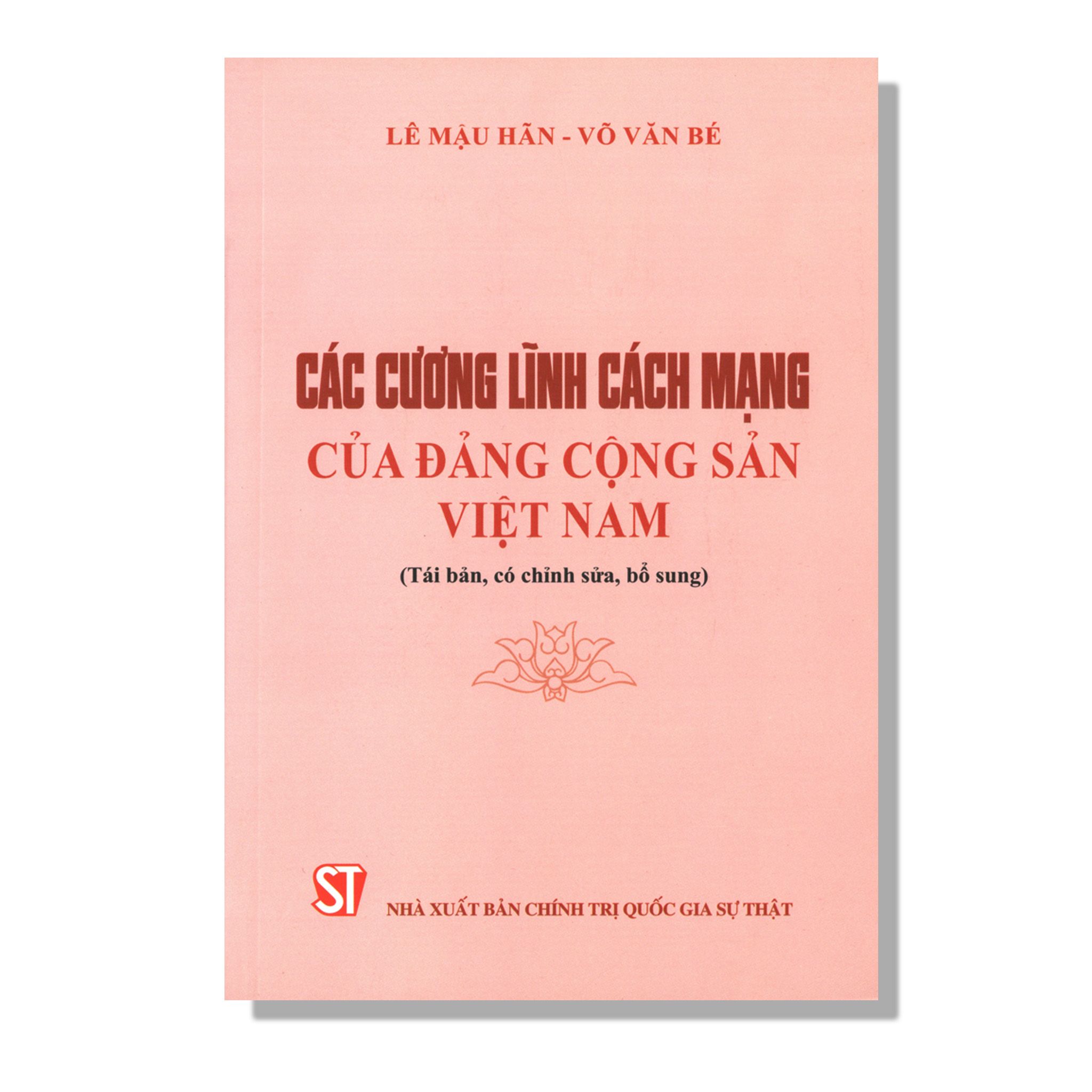 Các Cương Lĩnh Cách Mạng Của Đảng Cộng Sản Việt Nam
