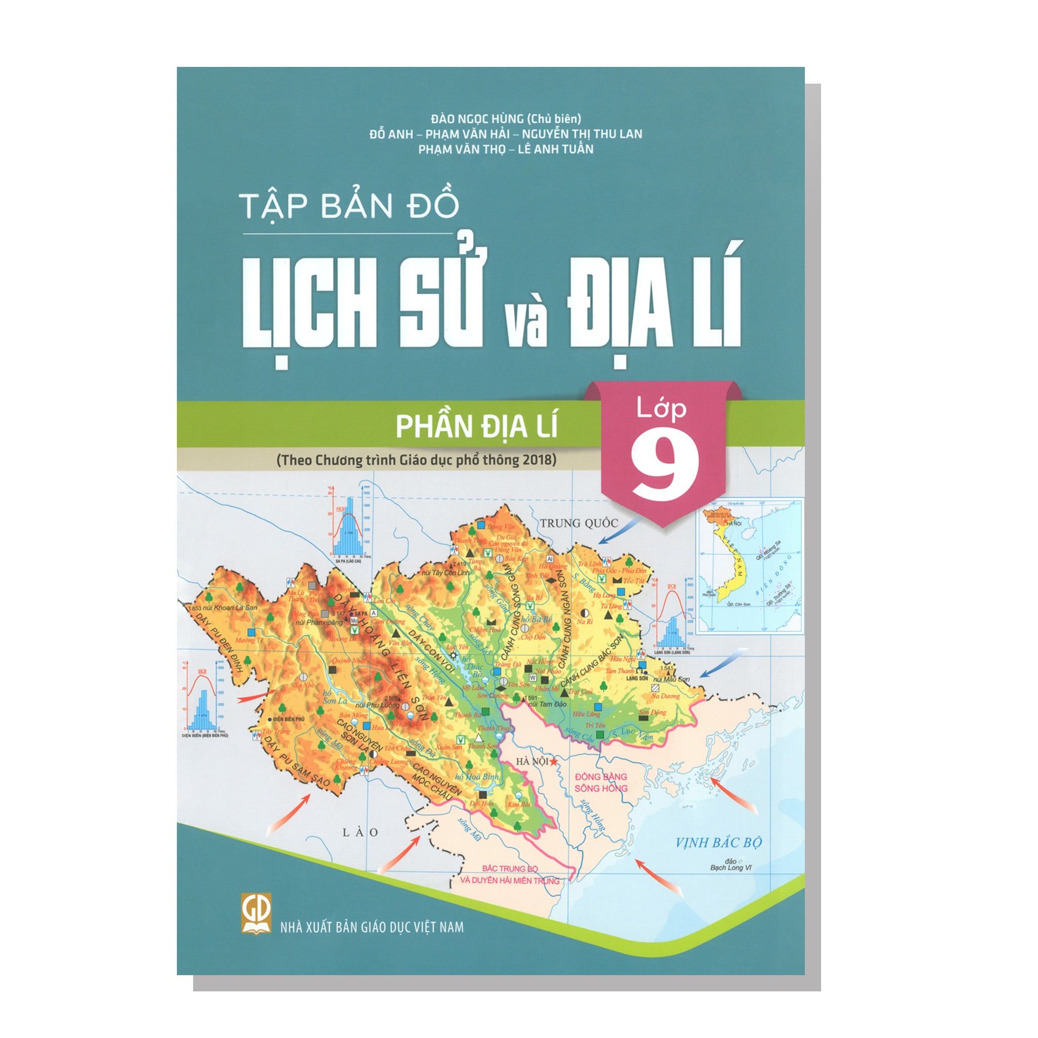 Tập bản đồ LỊCH SỬ và ĐỊA LÍ lớp 9 - Phần Địa lí (Theo Chương trình Giáo dục phổ thông 2018)