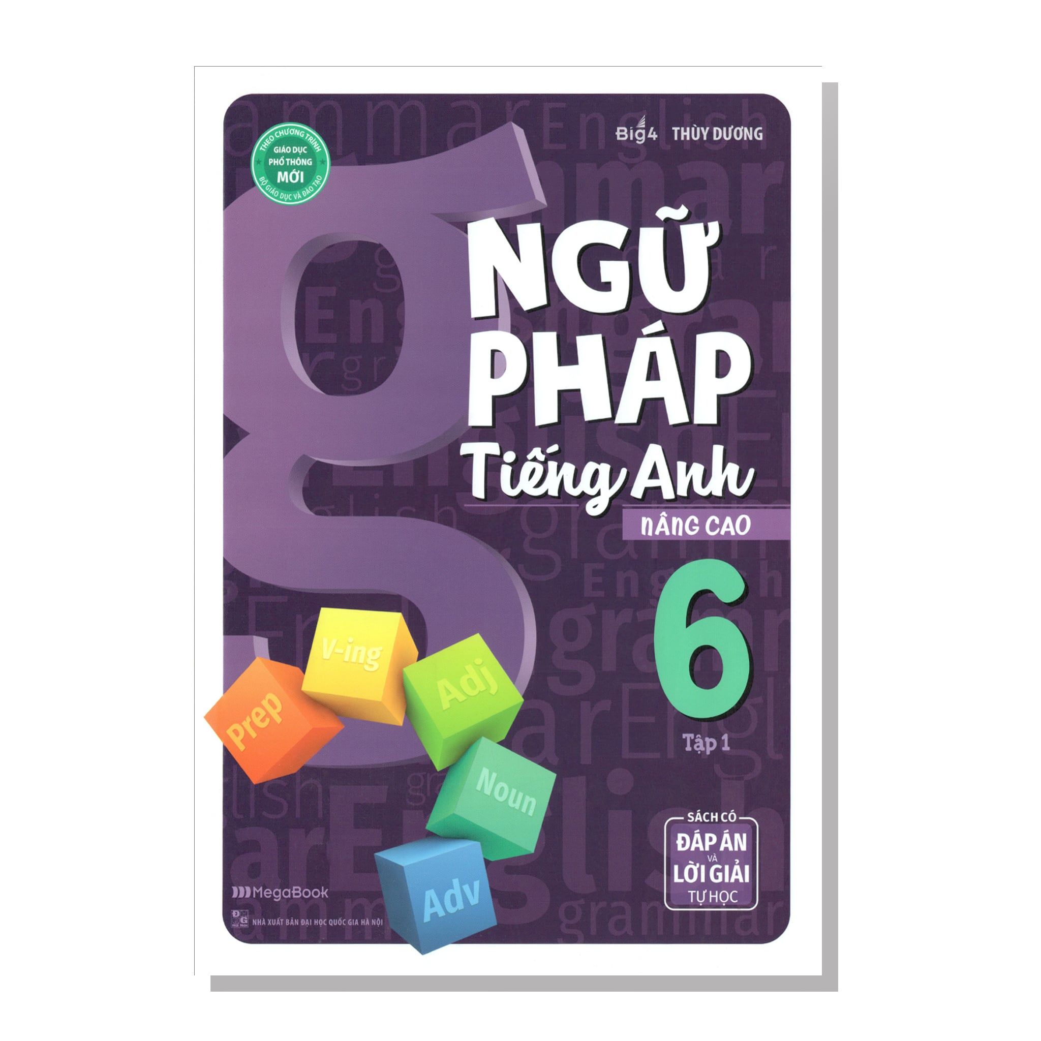 Ngữ pháp TIẾNG ANH nâng cao 6 tập một