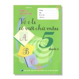 Vở ô li có viết chữ mẫu 5 quyển 2