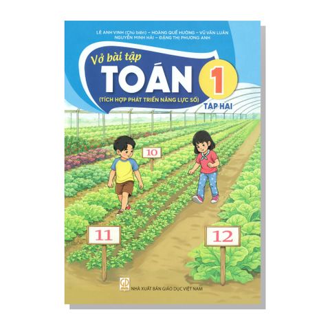 Vở bài tập TOÁN lớp 1 tập hai (Tích hợp phát triển năng lực số)