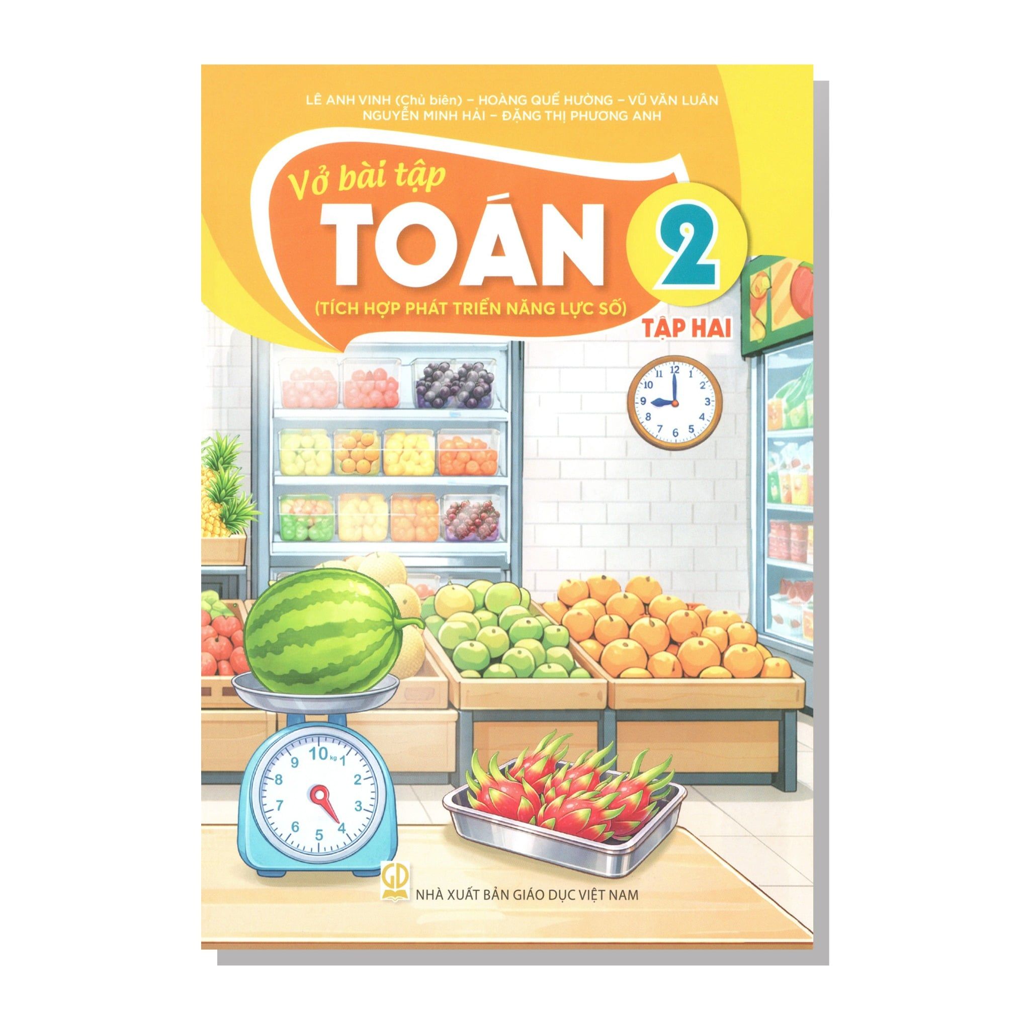 Vở bài tập TOÁN lớp 2 tập hai (Tích hợp phát triển năng lực số)