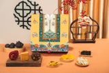  Hộp Quà Tết Trung Thu - Nhật Bình Đỏ 4 (3 Bánh) 