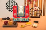  Hộp Quà Tết Trung Thu - Nhật Bình Đỏ 4 (3 Bánh) 