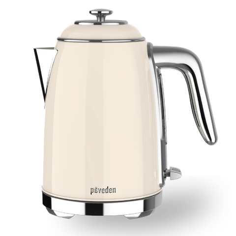  Ấm đun Paveden Retro 1.7L – Creamy White 