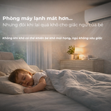  Máy lọc không khí tạo ẩm Paveden Breeze – Walnut Brown 