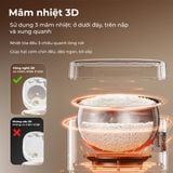  Nồi cơm điện tách đường Paveden Retro 1.2L 
