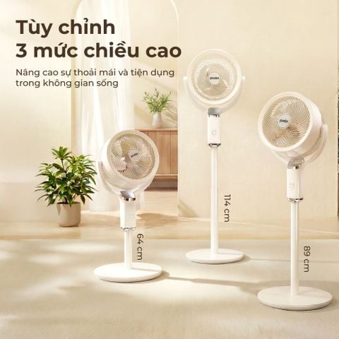  Quạt tuần hoàn không khí Paveden - Sand Beige 
