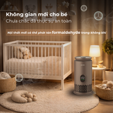  Máy lọc không khí tạo ẩm Paveden Breeze – Walnut Brown 