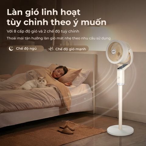  Quạt tuần hoàn không khí Paveden - Cloud White 