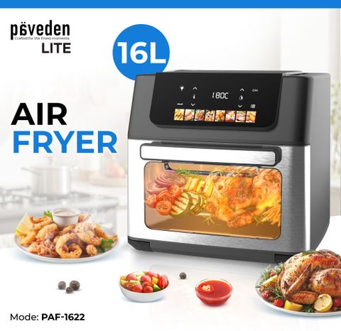  Nồi chiên không dầu Paveden 16L - Black 
