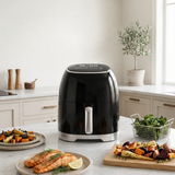  Nồi chiên không dầu Paveden retro 7L- Classic Black 