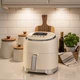  Nồi chiên không dầu Paveden Retro 5L – Ivory White 