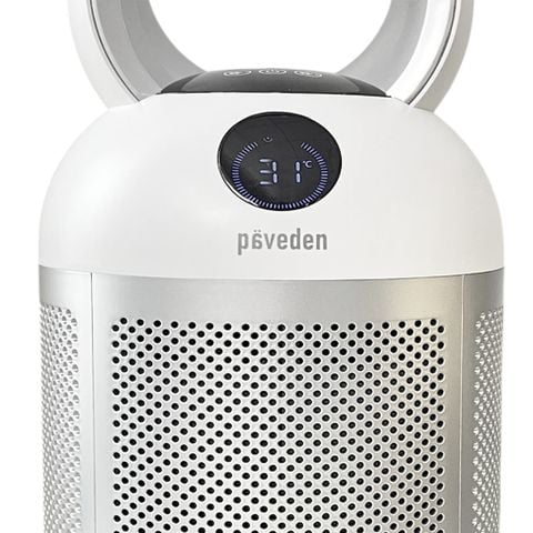  Quạt không cánh tích hợp lọc không khí Ion Bạc Paveden Breeze – Pearl White 