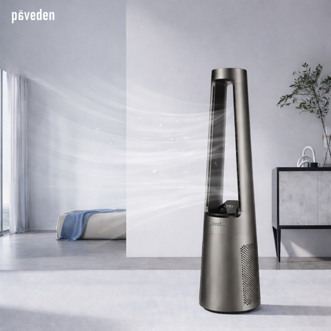  Quạt không cánh Paveden - Graphite Grey 