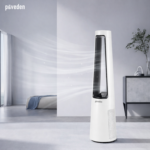  Quạt không cánh Paveden - Pearl White 