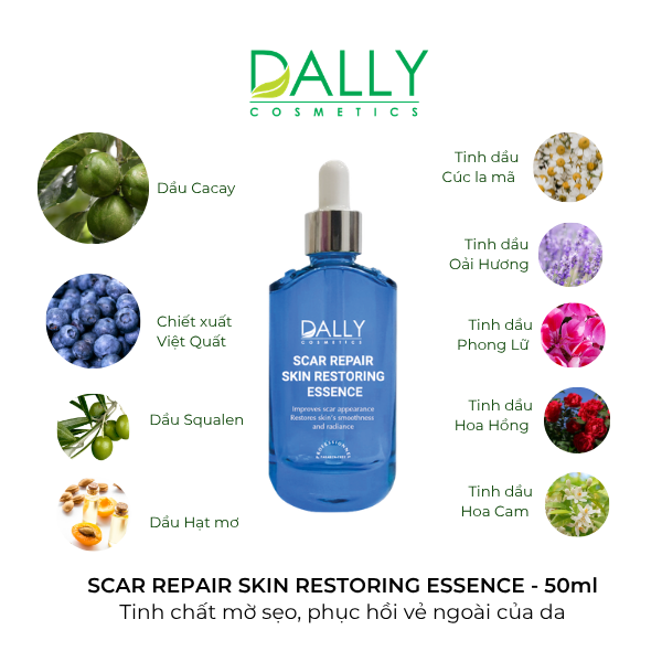  D137 SCAR REPAIR SKIN RESTORING ESSENCE - 50ml - Tinh chất hổ trợ mờ sẹo sáng da 